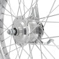 JANTE/ROUE CYCLO 17" 1,5x17 A RAYON POUR PEUGEOT 103 SP, MVL ARRIERE 36 TROUS (COMPLETE) (VENDU A L'UNITE) -SELECTION P2R- 3701213437771