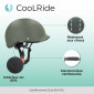 CASQUE VELO ADULTE COOLRIDE CITY KAKI AVEC MOLETTE DE REGLAGE TAILLE 55-58 (VENDU A L'UNITE) 3700256070631