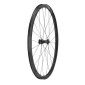 WHEEL FOR GRAVEL BIKE - FRONT - 700 CAMPAGNOLO LEVANTE Black - DISC CENTERLOCK - Thru axle 12X100 8053340458699