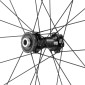 WHEEL FOR GRAVEL BIKE - FRONT - 700 CAMPAGNOLO LEVANTE Black - DISC CENTERLOCK - Thru axle 12X100 8053340458699