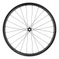 WHEEL FOR GRAVEL BIKE - FRONT - 700 CAMPAGNOLO LEVANTE Black - DISC CENTERLOCK - Thru axle 12X100 8053340458699