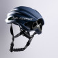 CASQUE VELO ADULTE GIST URBAIN VELOCE BLEU TAILLE 56-62 REGLAGE MOLETTE BOUCLE FIDLOCK MAGNETIQUE (EPS/PC) 8013271351674
