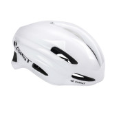 CASQUE VELO ADULTE GIST ROUTE VELOCE BLANC TAILLE 52-56 REGLAGE MOLETTE FERMETURE BOUCLE FIDLOCK MAGNETIQUE (EPS/PC) 8013271351636
