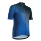 MAILLOT GIST HOMME FLOW MANCHES COURTES ZIP TOTAL BLEU L -5349 8013271357287
