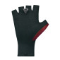 GANTS VELO COURT GIST SPEED NOIR/ROUGE L (PAIRE SUR CARTE) SANS VELCRO -5528