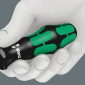 TOURNEVIS PORTE EMBOUT WERA 27 SB KRAFTFORM KOMPAKT 27 XL SHK 1/4 (AVEC RESERVE D'EMBOUT INTEGREE) NOIR/VERT (VENDU A L'UNITE) -MARQUE ALLEMANDE POUR LES ATELIERS- 4013288228994