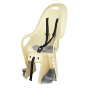PORTE BEBE/SIEGE ENFANT ARRIERE POLISPORT A FIXER SUR PORTE BAGAGE FIXATION ETAU KOARI JAUNE COUSSIN GRIS (9 A 22Kgs) COMPATIBLE VAE HOMOLOGUE EN 14344 EN BOITE INDIVIDUELLE 5604415161438