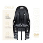 PORTE BEBE/SIEGE ENFANT ARRIERE POLISPORT A FIXER SUR PORTE BAGAGE FIXATION ETAU KOARI NOIR COUSSIN GRIS (9 A 22Kgs) COMPATIBLE VAE HOMOLOGUE EN 14344 EN BOITE INDIVIDUELLE 5604415161421