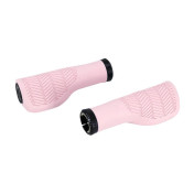 POIGNEE CITY HERRMANS NUCORE TOWN ERGONOMIQUE AVEC LOCK-ON ROSE CLAIR L 130 mm DIAM 22 mm (PAIRE SUR CARTE) 6438534004456