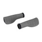 POIGNEE CITY HERRMANS TOWN WAVE DD48 AVEC LOCK-ON GRIS L 130 mm DIAM 22 mm (PAIRE SUR CARTE) 6438534004487