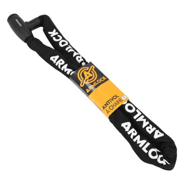 ANTITHEFT- ARMLOCK CHAIN INTEGRATED LOCK 1,20M (LINK Ø 9,5mm) 3700948077009