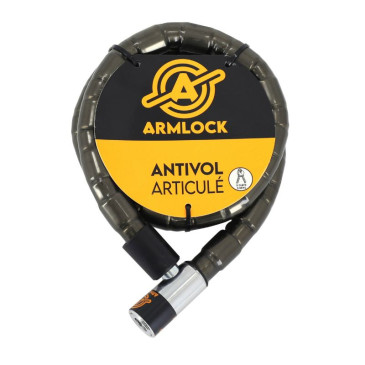 ANTITHEFT- ARMOURED CABLE ARMLOCK 1,00M (Ø 25mm) WITH 2 KEYS
