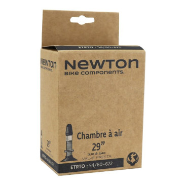 CHAMBRE A AIR VELO 29 x 2.10-2,40 NEWTON VALVE PRESTA 40mm 3700948267875