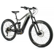 VELO ELECTRIQUE/VAE VTT 29 LEADER FOX ARRAN TOUT SUSPENDU HOMME GRIS 10V MOTEUR CENTRAL PANASONIC GX ULTIMATE 36V 95Nm BATTERIE 20Ah (CADRE 21,5'' - H55cm - XL - ADULTE DE 185cm à plus) 8592826040459