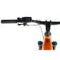 VELO ELECTRIQUE/VAE VTT 29 LEADER FOX ARGUS TOUT SUSPENDU HOMME ORANGE MAT 12V MOTEUR CENTRAL PANASONIC GX ULTIMATE 36V 90Nm BATTERIE 20Ah (CADRE 19,5" - H50cm - L - ADULTE DE 178cm à 185cm) 8592826043740