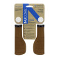 POIGNEE CITY HERRMANS TOWN WAVE DD48 AVEC LOCK-ON MARRON ANTIQUE L 130 mm DIAM 22 mm (PAIRE SUR CARTE) 6438534004425