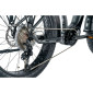 VELO ELECTRIQUE/VAE VTT FAT BIKE 26 LEADER FOX BRASA ARGENT 11V MOTEUR CENTRAL PANASONIC GX ULTIMATE 36V 95Nm BATTERIE 20Ah (20'' - H47cm - TAILLE L - POUR ADULTE DE 178cm à 190cm) 8592826041470