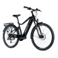 VELO ELECTRIQUE/VAE VTC 29 LEADER FOX DENVER HOMME NOIR BRILLANT 9V MOTEUR CENTRAL BAFANG M300 36V 80Nm BATTERIE 20Ah (22,5'' - H56cm - TAILLE XXL - POUR ADULTE DE 190cm à plus) 8592826043191