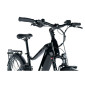 VELO ELECTRIQUE/VAE VTC 29 LEADER FOX DENVER HOMME NOIR BRILLANT 9V MOTEUR CENTRAL BAFANG M300 36V 80Nm BATTERIE 20Ah (22,5'' - H56cm - TAILLE XXL - POUR ADULTE DE 190cm à plus) 8592826043191