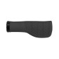 POIGNEE CITY HERRMANS NUCORE TOWN ERGONOMIQUE AVEC LOCK-ON NOIR L 130 mm DIAM 22 mm (PAIRE SUR CARTE) 6438534004401