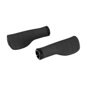 POIGNEE CITY HERRMANS NUCORE TOWN ERGONOMIQUE AVEC LOCK-ON NOIR L 130 mm DIAM 22 mm (PAIRE SUR CARTE) 6438534004401