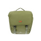SACOCHE ARRIERE VELO DOUBLE HAPO.G 2x13,5L KAKI (35x34x13cm) 3104889922709