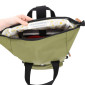SACOCHE ARRIERE VELO HAPO.G ROLL-TOP KAKI CONVERTIBLE SAC A DOS (53x26x16cm) (VENDU A L'UNITE) 3104889922730