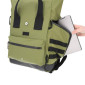 SACOCHE ARRIERE VELO HAPO.G ROLL-TOP KAKI CONVERTIBLE SAC A DOS (53x26x16cm) (VENDU A L'UNITE) 3104889922730