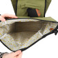 SACOCHE ARRIERE VELO DOUBLE HAPO.G ROLL-TOP 2x25L KAKI (61x33x16cm) 3104889922822