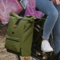 SACOCHE ARRIERE VELO DOUBLE HAPO.G ROLL-TOP 2x25L KAKI (61x33x16cm) 3104889922822