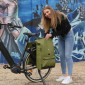 SACOCHE ARRIERE VELO DOUBLE HAPO.G ROLL-TOP 2x25L KAKI (61x33x16cm) 3104889922822
