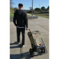 REMORQUE VELO SHOPPING TRAILER NEO CHASSIS ALU ROUES 12" AVEC FIXATION TIGE DE SELLE , ADAPTATEUR PORTE BAGAGE ET MODE PIETON POIDS MAXI 25KGS VOLUME 65L KAKI (100% WATERPROOF) - PREMIUM 3700256044304