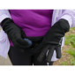 GANTS VELO URBAIN LONG RFLECT R500 POLARTECH NOIR S/M