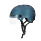 CASQUE VELO ADULTE COOLRIDE CITY BLEU AVEC VISIERE ET MOLETTE DE REGLAGE TAILLE 53-59 (VENDU A L'UNITE) 3700256070778