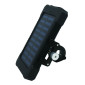 SUPPORT SMARTPHONE/TELEPHONE COOLRIDE ALU UNIVERSEL AVEC FIXATION GUIDON ET BATTERIE SOLAIRE (VENDU A L'UNITE) 3700256070549