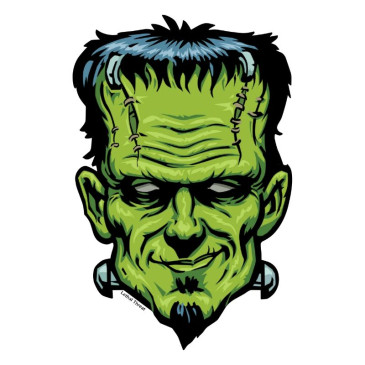 AUTOCOLLANT/STICKER LETHAL THREAT MINI FRANKY (60x80mm) 7577850031830