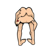 AUTOCOLLANT/STICKER LETHAL THREAT YOUR HEAD (60x80mm) 7577850030910