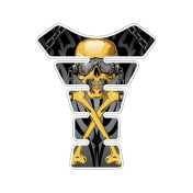 PROTECTION DE RESERVOIR MOTO LETHAL THREAT MEGADETH SKULL (180x220mm) (LT70056) 7577857005630