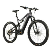 VELO ELECTRIQUE/VAE VTT 29 LEADER FOX ARGUS TOUT SUSPENDU HOMME GRIS MAT 12V MOTEUR CENTRAL PANASONIC GX ULTIMATE 36V 90Nm BATTERIE 20Ah (CADRE 21,5''- H55cm - XL - POUR ADULTE DE 185cm à plus) 8592826043344