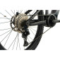 VELO ELECTRIQUE/VAE VTT 29 LEADER FOX ARGUS TOUT SUSPENDU HOMME GRIS MAT 12V MOTEUR CENTRAL PANASONIC GX ULTIMATE 36V 90Nm BATTERIE 20Ah (CADRE 21,5''- H55cm - XL - POUR ADULTE DE 185cm à plus) 8592826043344