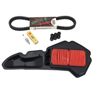 KIT ENTRETIEN MAXISCOOTER ADAPTABLE HONDA 125 PCX 2019> (PACK 4 PIECES) -SELECTION P2R-
