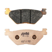 PLAQUETTE DE FREIN POLINI POUR YAMAHA 560 TMAX 2020> AR, 530 TMAX 2012>2019 AR, 500 TMAX 2001>2003 AR (L 100mm - H 39mm - P 11,6mm) (174.2058) (METAL FRITTE) 8054705043932