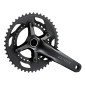 CHAINSET FOR ROAD BIKE- SHIMANO 11 Speed. GRAVEL RX600 BLACK 172.5mm 46-30 Teeth 4550170448226