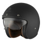 CASQUE JET MT LE MANS 2 SV A1 UNI NOIR MAT M SIMPLE ECRAN TRANSPARENT (ECE 22.06) 8434639176515