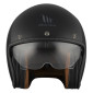 HELMET-OPEN FACE MT LE MANS 2 SV A1 SOLID-MATT BLACK XXL (2XL) (ECE 22.06) 8434639176546