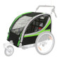 BACHE POUR REMORQUE ENFANT 137793 - PARTIE FIXE ARRIERE + AVANT + LATERALE 3700948269503
