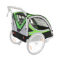BACHE POUR REMORQUE ENFANT 137793 - PARTIE FIXE ARRIERE + AVANT + LATERALE 3700948269503