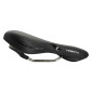 SELLE ROYAL RESPIRO LOISIR GEL CONFORT MAX MODERATE AVEC PROTECTION LATERALE ET ELASTOMERE NOIR 282x182mm 496g