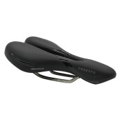 SELLE ROYAL RESPIRO LOISIR GEL CONFORT MAX ATHLETIC AVEC PROTECTION LATERALE ET ELASTOMERE NOIR 279x159mm 472g 8021890575098