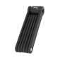 ANTIVOL VELO PLIABLE/PLIANT A CLE MASTERLOCK DIAM 3,5 mm L 840 mm NOIR (INCLUS SUPPORT FIXATION, 4 CLES) 3520190945679